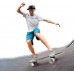 Скейтборд Yvolution Dynamo Cruiser LED 76см, синий