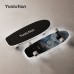 Скейтборд Yvolution Dynamo Cruiser LED 76см, синий