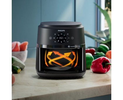 Мультипечь Philips Ovi Series 2000 1500Вт, чаша-4.2л, сенсорное управл., 13 авто. программ, пластик, чорний
