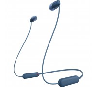 Наушники  In-ear Sony WI-C100 BT 5.0, IPX4, SBC, AAC, Wireless, Mic, Синий