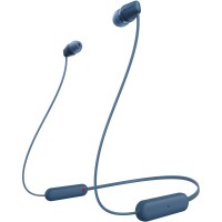 Наушники  In-ear Sony WI-C100 BT 5.0, IPX4, SBC, AAC, Wireless, Mic, Синий