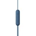 Наушники  In-ear Sony WI-C100 BT 5.0, IPX4, SBC, AAC, Wireless, Mic, Синий
