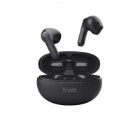Наушники TWS Trust Yavi Earphones BT 5.3, ENC, SBC, Mic, Черый
