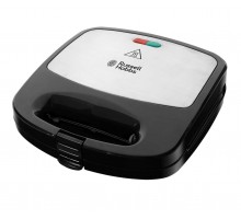 Мультимейкер Russell Hobbs Fiesta 750Вт, алюміній, 3 пластини, корпус-нержав.сталь/пластик, чорний