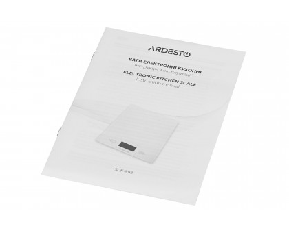 Весы Ardesto кухонные Lemon, 5кг, AAAx2 в компл, стекло, многоцветный Весы Ardesto кухонные Lemon, 5кг, AAAx2 в компл, стекло, многоцветный