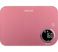 Ваги Sencor кухонні, 5кг, підключення до смартфону, AAAx2, пластик, червоний
