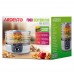 Сушарка для продуктів  Ardesto FDB-532TTC, 250Вт, піддонів -5x3см, діаметр-32см, макс-70°С, таймер, електр. управління, пластик , білий