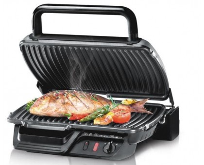 Гриль Tefal прижимной Ultracompact 2000Вт, темп. режимов-3, съёмные пластины, раскрытие на 180°, металл Гриль Tefal прижимной Ultracompact 2000Вт, темп. режимов-3, съёмные пластины, раскрытие на 180°, металл