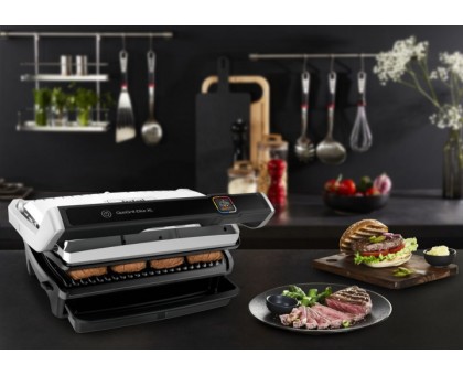 Гриль Tefal прижимной OptiGrill Elite XL 2200Вт, темп. режимов-16, съёмные пластины, металл Гриль Tefal прижимной OptiGrill Elite XL 2200Вт, темп. режимов-16, съёмные пластины, металл