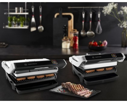 Гриль Tefal прижимной OptiGrill Elite XL 2200Вт, темп. режимов-16, съёмные пластины, металл Гриль Tefal прижимной OptiGrill Elite XL 2200Вт, темп. режимов-16, съёмные пластины, металл