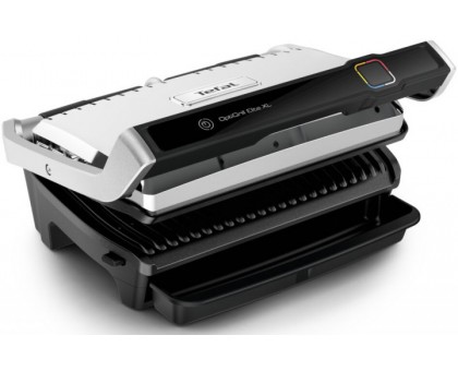 Гриль Tefal прижимной OptiGrill Elite XL 2200Вт, темп. режимов-16, съёмные пластины, металл Гриль Tefal прижимной OptiGrill Elite XL 2200Вт, темп. режимов-16, съёмные пластины, металл