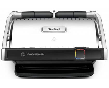 Гриль Tefal прижимной OptiGrill Elite XL 2200Вт, темп. режимов-16, съёмные пластины, металл Гриль Tefal прижимной OptiGrill Elite XL 2200Вт, темп. режимов-16, съёмные пластины, металл