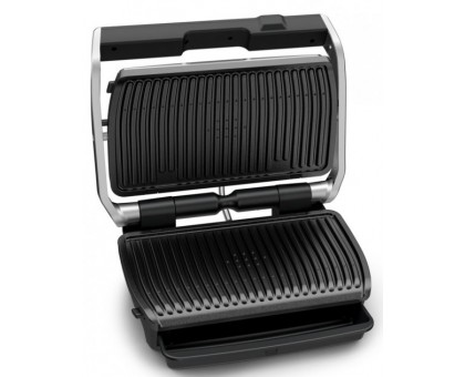 Гриль Tefal прижимной OptiGrill Elite XL 2200Вт, темп. режимов-16, съёмные пластины, металл Гриль Tefal прижимной OptiGrill Elite XL 2200Вт, темп. режимов-16, съёмные пластины, металл