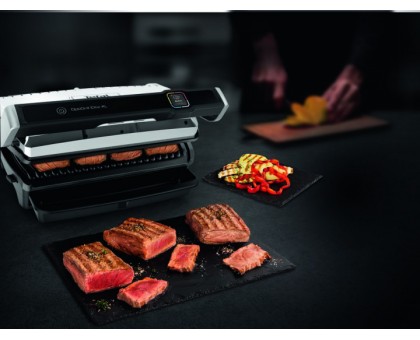 Гриль Tefal прижимной OptiGrill Elite XL 2200Вт, темп. режимов-16, съёмные пластины, металл Гриль Tefal прижимной OptiGrill Elite XL 2200Вт, темп. режимов-16, съёмные пластины, металл