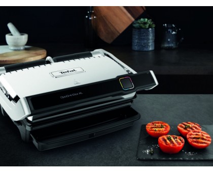 Гриль Tefal прижимной OptiGrill Elite XL 2200Вт, темп. режимов-16, съёмные пластины, металл Гриль Tefal прижимной OptiGrill Elite XL 2200Вт, темп. режимов-16, съёмные пластины, металл
