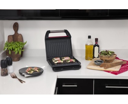Гриль Russell Hobbs прижимний Compact Steel 1200Вт, темп. режимів-1, метал, червоно-чорний Гриль Russell Hobbs прижимний Compact Steel 1200Вт, темп. режимів-1, метал, червоно-чорний