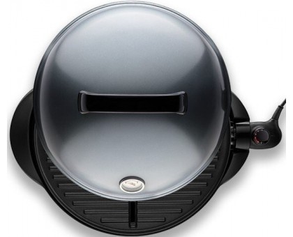 Гриль Russell Hobbs барбекю Indoor Outdoor 2400Вт, темп. режимів-5, діаметр- 43.5см, з`ємні пластини, метал, чорний