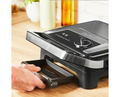 Гриль Tefal прижимний Inicio Classic 2000Вт, темп. режимів-3, метал, чорний
