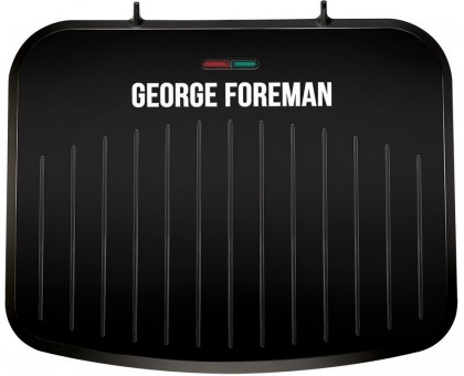 Гриль George Foreman прижимний Fit Grill Medium 1630Вт, темп. режимів-1, пластик, чорний