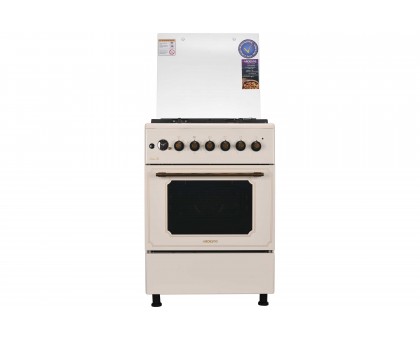 Плита ARDESTO комбі Line-R, 53л, 60x60см, конвекція, чавун, підсвічування, форсунки LPG (підключення газового балона), бежевий