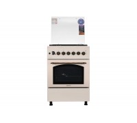 Плита ARDESTO комбі Line-R, 53л, 60x60см, конвекція, чавун, підсвічування, форсунки LPG (підключення газового балона), кремовий
