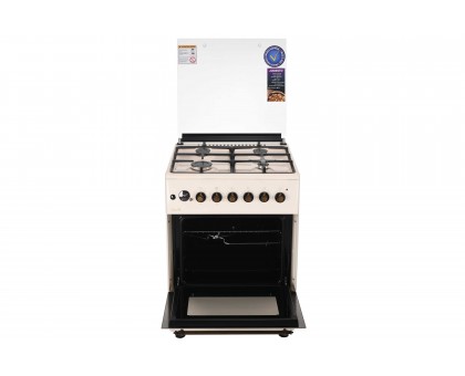 Плита ARDESTO комби Line-R, 53л, 60x60см, конвекция, чугун, подсветка, форсунки LPG (подключение газового баллона), кремовый Плита ARDESTO комби Line-R, 53л, 60x60см, конвекция, чугун, подсветка, форсунки LPG (подключение газового баллона), кремовый