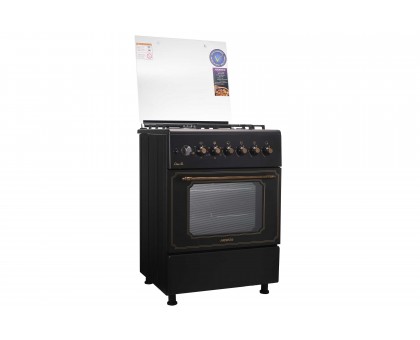 Плита ARDESTO комби Line-R, 53л, 60x60см, конвекция, чугун, подсветка, форсунки LPG (подключение газового баллона), черный Плита ARDESTO комби Line-R, 53л, 60x60см, конвекция, чугун, подсветка, форсунки LPG (подключение газового баллона), черный