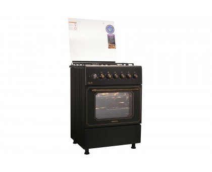 Плита ARDESTO комби Line-R, 53л, 60x60см, конвекция, чугун, подсветка, форсунки LPG (подключение газового баллона), черный Плита ARDESTO комби Line-R, 53л, 60x60см, конвекция, чугун, подсветка, форсунки LPG (подключение газового баллона), черный