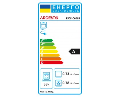 Плита ARDESTO комби Line-R, 53л, 60x60см, конвекция, чугун, подсветка, форсунки LPG (подключение газового баллона), черный Плита ARDESTO комби Line-R, 53л, 60x60см, конвекция, чугун, подсветка, форсунки LPG (подключение газового баллона), черный