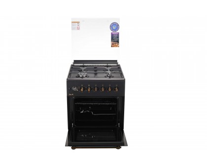 Плита ARDESTO комби Line-R, 53л, 60x60см, конвекция, чугун, подсветка, форсунки LPG (подключение газового баллона), черный Плита ARDESTO комби Line-R, 53л, 60x60см, конвекция, чугун, подсветка, форсунки LPG (подключение газового баллона), черный
