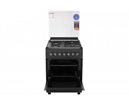 Плита ARDESTO комби 2 газ + 2 электро, 58л, 60x60см, подсветка, форсунки LPG (подключение газового баллона), черный Плита ARDESTO комби 2 газ + 2 электро, 58л, 60x60см, подсветка, форсунки LPG (подключение газового баллона), черный