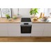 Плита Gorenje электрическая индукционная, 70л, 50x60см, дисплей, программатор IconLed, обьединение комфорок, белый