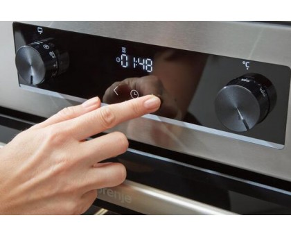 Плита Gorenje электрическая индукционная, 70л, 50x60см, дисплей, программатор IconLed, обьединение комфорок, белый Плита Gorenje электрическая индукционная, 70л, 50x60см, дисплей, программатор IconLed, обьединение комфорок, белый