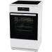 Плита Gorenje электрическая индукционная, 70л, 50x60см, дисплей, программатор IconLed, обьединение комфорок, белый