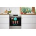 Плита Gorenje электрическая стеклокерамическая, 71л, 60x60см, дисплей, программатор, нерж