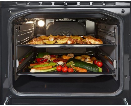 Плита Gorenje электрическая стеклокерамическая, 71л, 60x60см, дисплей, программатор, нерж Плита Gorenje электрическая стеклокерамическая, 71л, 60x60см, дисплей, программатор, нерж