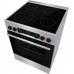 Плита Gorenje электрическая стеклокерамическая, 71л, 60x60см, дисплей, программатор, нерж