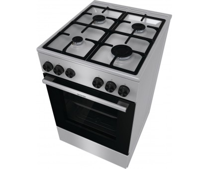Плита Gorenje газова, 70л, 50x60см, чавун, нерж Плита Gorenje газова, 70л, 50x60см, чавун, нерж