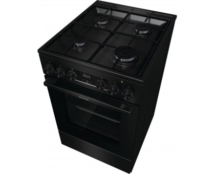 Плита Gorenje комбінована, 62л, 50x60см, дисплей, IconLed, емальовані, чорний Плита Gorenje комбінована, 62л, 50x60см, дисплей, IconLed, емальовані, чорний