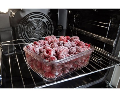 Плита Gorenje комби, 62л, 50x60см, дисплей, IconLed,эмалированные, титан Плита Gorenje комби, 62л, 50x60см, дисплей, IconLed,эмалированные, титан