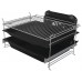 Плита Gorenje комбінована, 70л, 50x60см, дисплей, чавун, нерж
