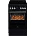 Плита Electrolux електрична склокерамічна, 58л, 50x60см, конвекція, пара, чорний