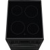 Плита Electrolux електрична склокерамічна, 57л, 50x60см, дисплей, конвекція, чорний матовий