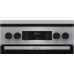 Плита Gorenje комбінована, 70л, 50x60см, дисплей, IconLed, емальовані, нерж