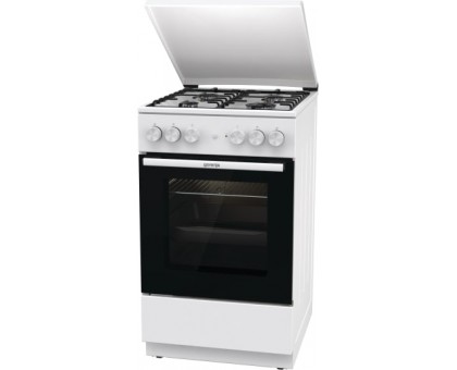 Плита Gorenje комби, 68л, 50x60см, эмалированные реш, с крышкой, белый Плита Gorenje комби, 68л, 50x60см, эмалированные реш, с крышкой, белый