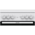 Плита Gorenje комби, 68л, 50x60см, эмалированные реш, с крышкой, белый