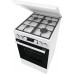 Плита Gorenje комби, 70л, 50x60см, IconLed, чугун, с крышкой, белый
