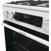 Плита Gorenje комбінована, 70л, 50x60см, дисплей, чавун, білий
