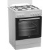 Плита Beko комби, 66л, 60x60см, конвекция, белый