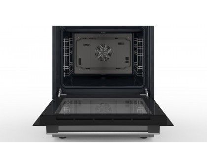 Плита Bosch комбінована, 66л, 60x60см, дисплей, конвекція, чавун, WOK, нержавіюча сталь Плита Bosch комбінована, 66л, 60x60см, дисплей, конвекція, чавун, WOK, нержавіюча сталь